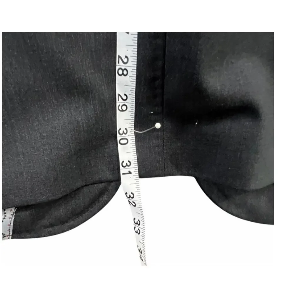 Elevee Bespoke Scabal Wool Sport Coat Jacket Approx 44R Surgeon Cuffs Peak Lapel